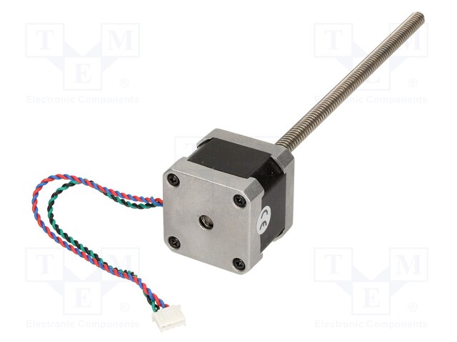 Motor: stepper; 2.8VDC; Shaft: screw; max.362mNm; 1.68A