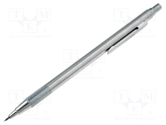 Scriber; Dia: 2mm; L: 148mm; stainless steel