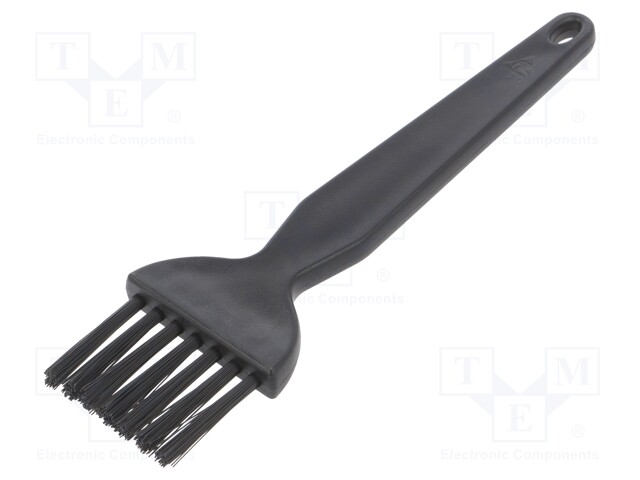 Brush; ESD; 3mm; Overall len: 140mm; Working part len: 30mm