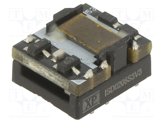 Isolated Board Mount DC/DC Converter, ITE, 1 Output, 2 W, 3.3 V, 500 mA