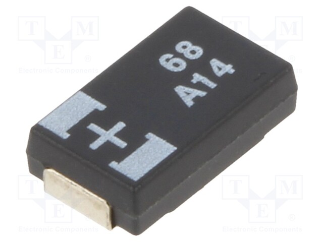 Capacitor: tantalum-polymer; 68uF; 10VDC; TPC; SMD; ±20%; -55÷105°C