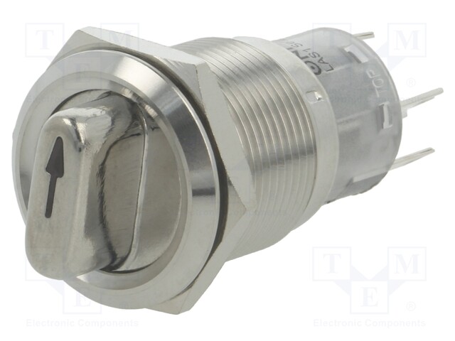 Switch: rotary; Pos: 2; SPDT; 0.5A/220VAC; 1A/24VDC; -20÷55°C; 50mΩ