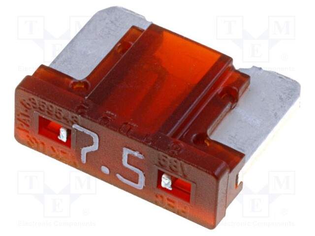 Fuse: fuse; 7.5A; 32V; automotive; MINIVAL LOW PROFILE