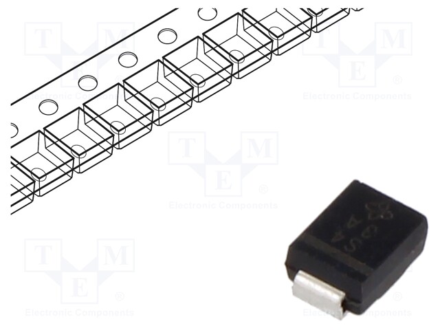 Diode: Schottky rectifying; SMD; 40V; 2A; SMB; reel,tape