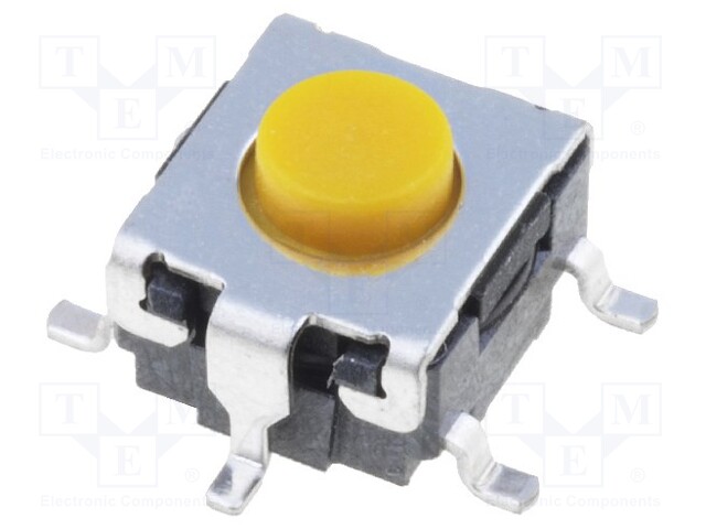 Microswitch TACT; SPST-NO; Pos: 2; 0.05A/24VDC; SMT; none; 2.26N