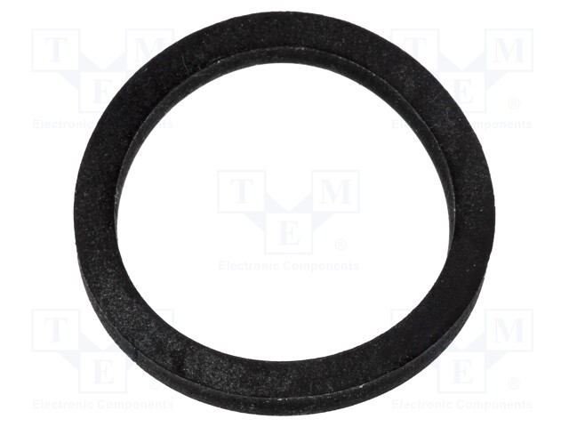 Gasket; rubber; D: 3mm; Øint: 28.3mm; Øout: 33.5mm; PG21