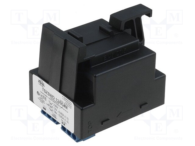 Transformer: mains; 12VA; 230VAC; 14V; 850mA; Leads: terminal block