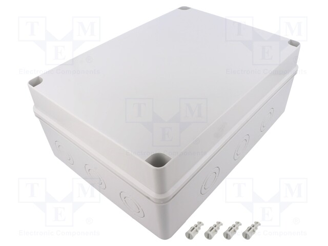 Enclosure: junction box; X: 245mm; Y: 335mm; Z: 133mm