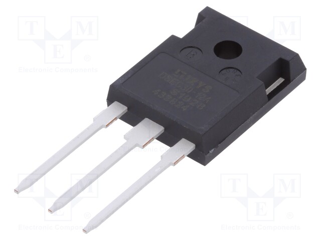 Diode: rectifying; THT; 1.2kV; 2x15A; Package: tube; TO247-3; 40ns