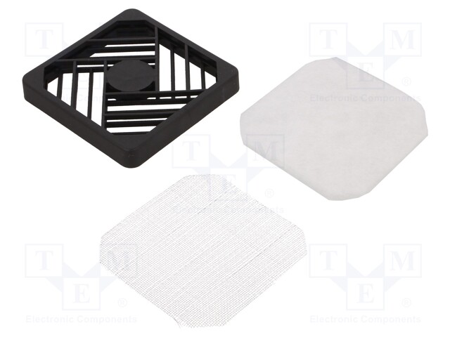 Guard; 80x80mm; screw; Holes pitch: 72mm; Cover material: plastic