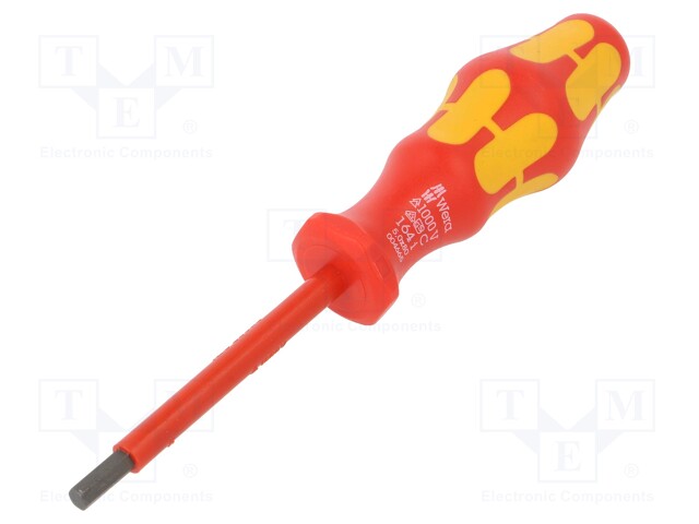 Screwdriver; insulated; Allen hex key; HEX 5mm; 1kVAC