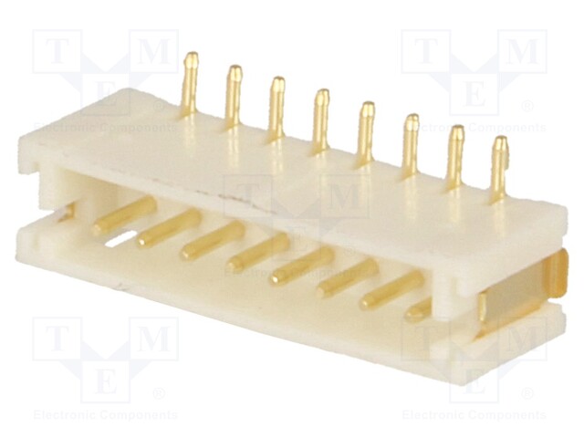 Socket; wire-board; male; 1.5mm; PIN: 8; SMT; 100V; 1A; tinned; 20mΩ