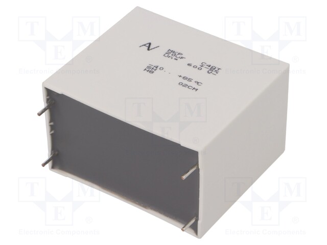 Capacitor: polypropylene; 20uF; ESR: 1.9mΩ; C4AT; THT; ±5%; -40÷85°C