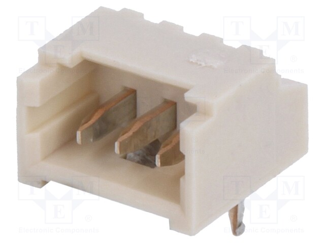 Socket; wire-board; male; PicoBlade; 1.25mm; PIN: 3; THT; 1A; tinned