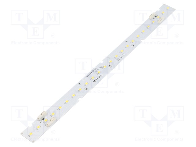 LED strip; 23.2V; white cold; W: 20mm; L: 280mm; No.of diodes: 24