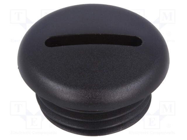 Stopper; M16; Mat: polyamide; black