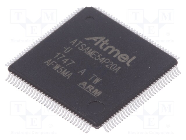 ARM microcontroller; SRAM: 256kB; Flash: 1024kB; TQFP128