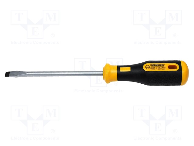 Screwdriver; slot; 8,0x1,2mm; POWERline; Blade length: 150mm