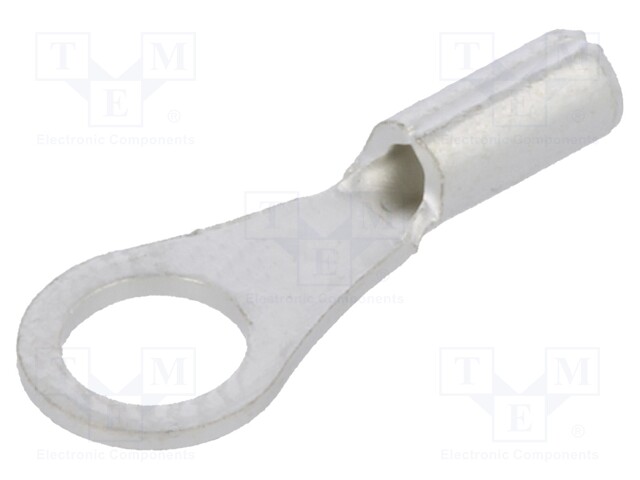 Ring terminal; M3; 0.1÷0.5mm2; crimped; for cable; non-insulated