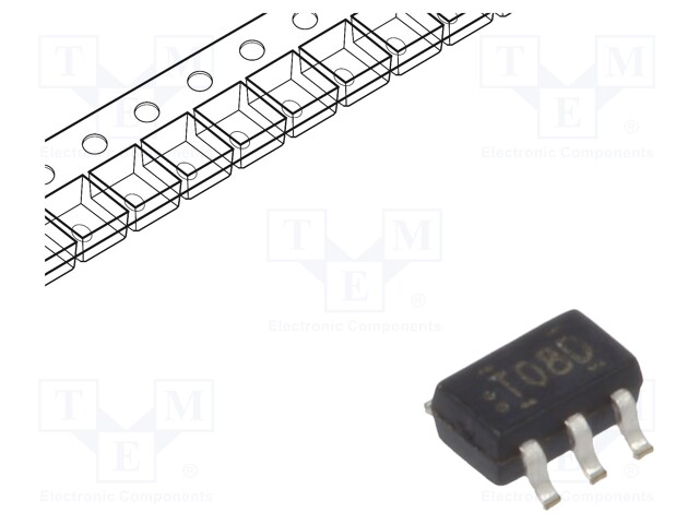 IC: digital; AND; Channels: 1; IN: 2; SMD; SC88A; 4.5÷5.5VDC; -40÷85°C