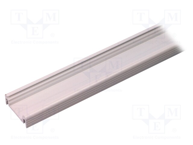 Profiles for LED modules; surface; white; L: 1m; aluminium