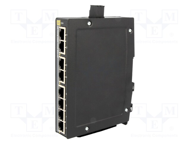 Industrial module: switch Ethernet; unmanaged; 9÷60VDC; RJ45