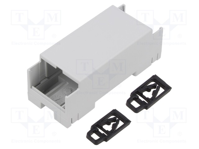Enclosure: for DIN rail mounting; Y: 90mm; X: 36mm; Z: 33.5mm; ABS