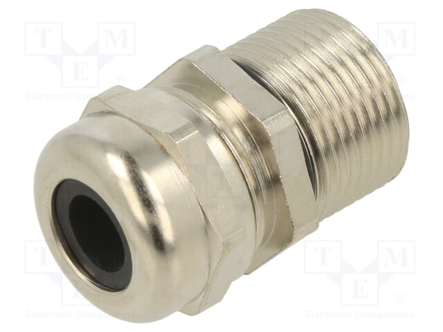 Cable gland; with long thread; PG13,5; Mat: brass