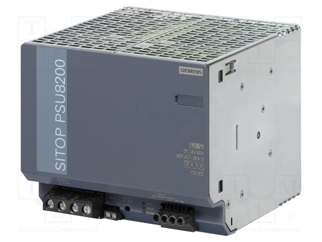 Power supply: switched-mode; 960W; 24VDC; 40A; 3x320÷575VAC; IP20