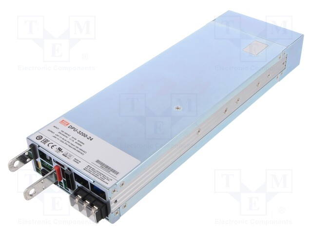 Power supply: switched-mode; modular; 3200W; 24VDC; 133A; 2.76kg