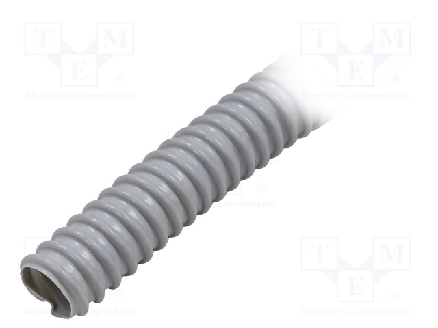 Protective tube; Conduit size: 20; PVC; grey; L: 30m; -5÷60°C