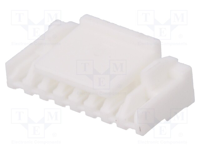 Plug; wire-board; female; GH; 1.25mm; PIN: 8; w/o contacts