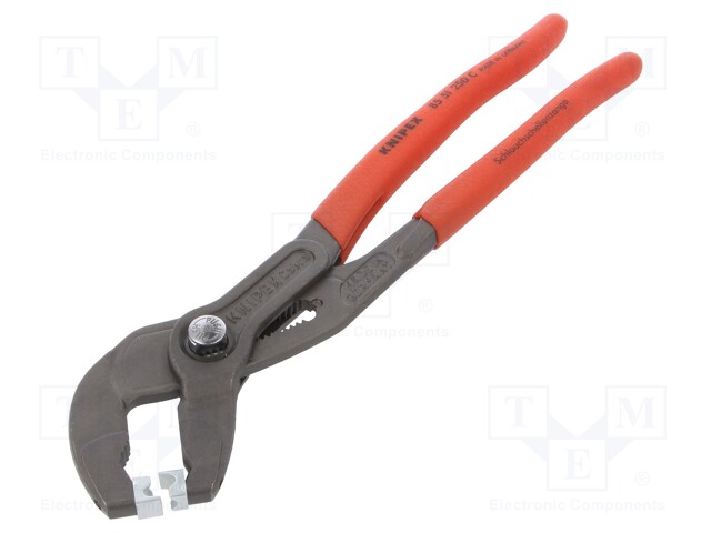 Pliers; for spring hose clamp; 250mm