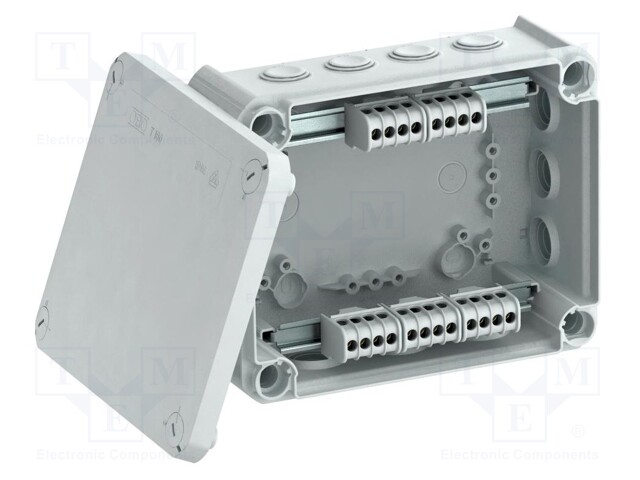 Enclosure: junction box; X: 150mm; Y: 190mm; Z: 77mm; IP66