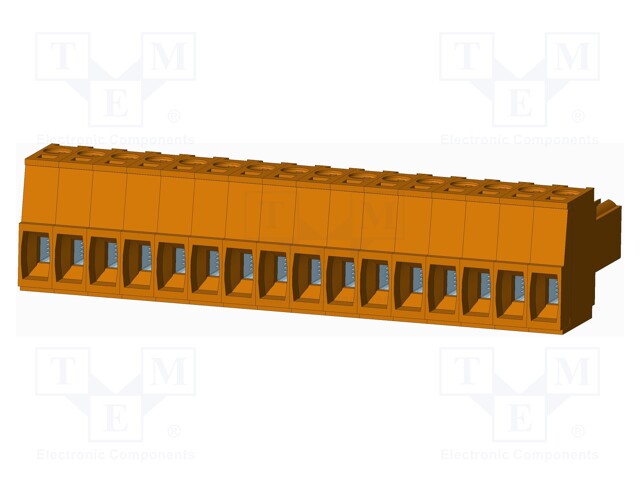 Connector: pluggable terminal block; plug; female; straight; 10A