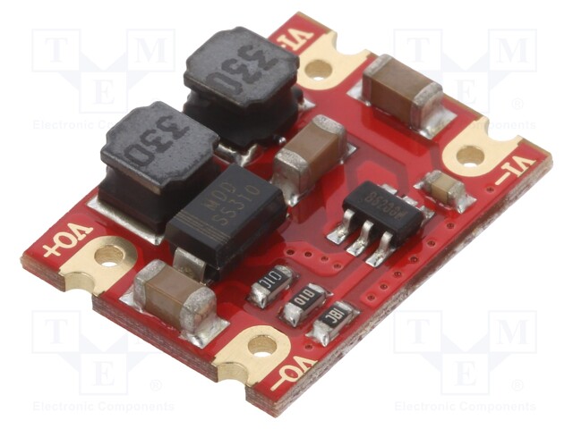 Converter: step up / step down; Uout: 5V; Uin: 3÷15V; 600mA; 60÷83%