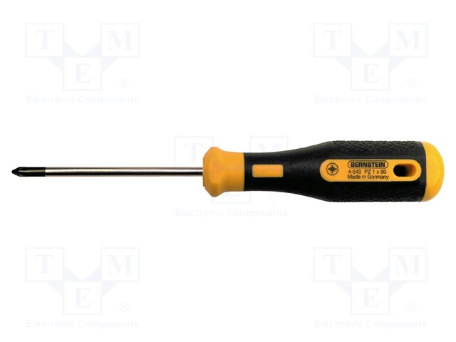 Screwdriver; Pozidriv®; PZ1; POWERline; Blade length: 80mm