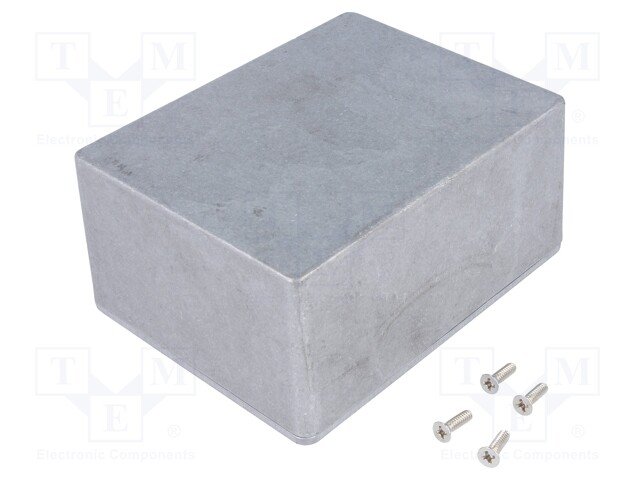 Enclosure: multipurpose; X: 94mm; Y: 120mm; Z: 53mm; 1590; aluminium