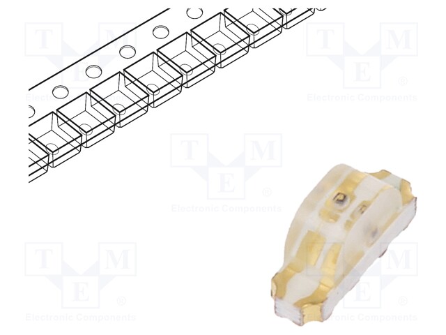 LED; SMD; 1204; red/yellow-green; 3.2x1x1.48mm; 140°; 20mA