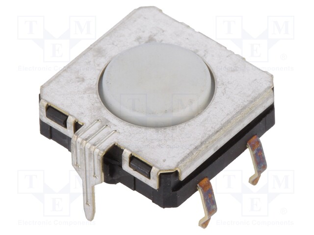 Microswitch TACT; SPST-NO; Pos: 2; 0.05A/24VDC; THT; none; 1.96N