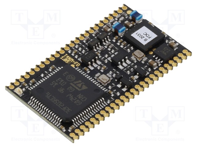 RFID reader; 31x17.8x2.5mm; USB,serial; 3.15÷5.5V; Range: 100mm