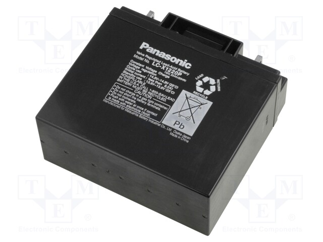 Re-battery: acid-lead; 12V; 20Ah; AGM; maintenance-free