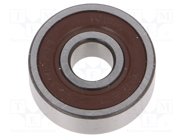 Bearing: ball; Øint: 8mm; Øout: 24mm; W: 8mm; bearing steel