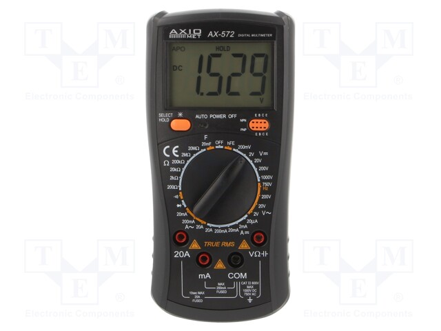 Digital multimeter; LCD 3,5 digit (1999); 3x/s; C range: 10mF