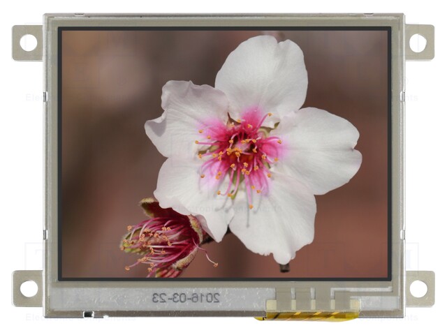 Display: TFT; 3.5"; 320x240; Illumin: LED; Dim: 93.5x66.44x8.5mm