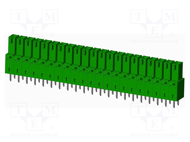 Connector: pluggable terminal block; socket; female; straight