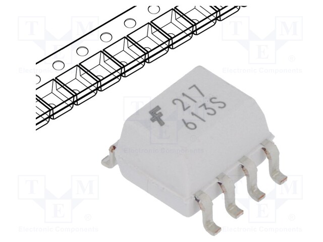 Optocoupler; SMD; Channels: 1; Out: transistor; 2.5kV; SO8