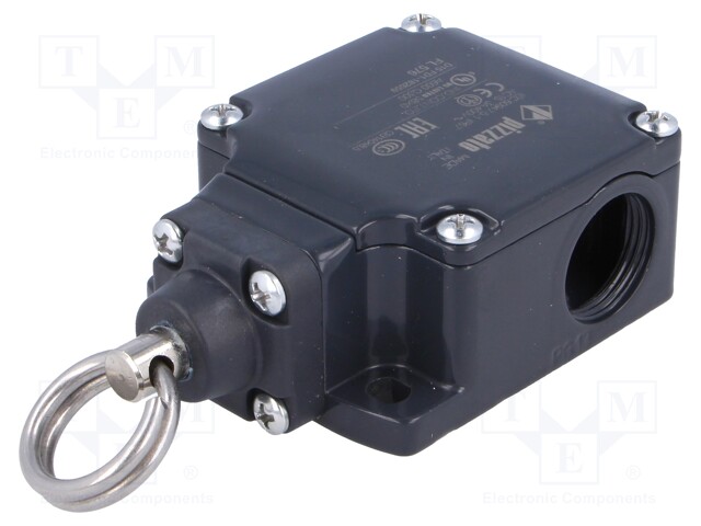 Limit switch; ring; NO + NC; 10A; max.400VAC; PG13,5; 40mm