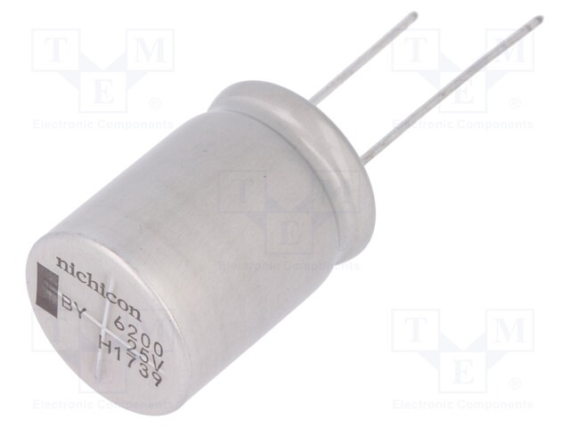 Capacitor: electrolytic; low impedance; 6200uF; 25VDC; ESR: 25mΩ