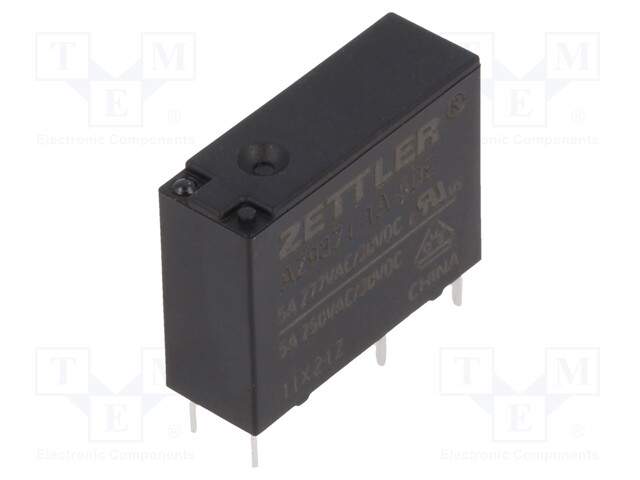 Relay: electromagnetic; SPST-NO; Ucoil: 5VDC; 5A/277VAC; 5A/30VDC